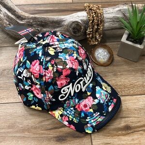 ROKK Norway Quilted Floral Baseball Hat